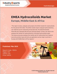EMEA Hydrocolloids Market - Europe, Middle-East & Africa