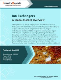 Ion Exchangers - A Global Market Overview
