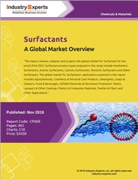 Surfactants - A Global Market Overview