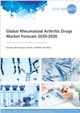 Market Research - Global Rheumatoid Arthritis Drugs Market Forecast 2020-2030