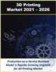 3D Printing Market by Printer Type, Materials, Software, Applications, Services and Solutions by Industry Vertical and Region 2021 - 2026