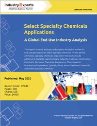 Select Specialty Chemicals Applications - A Global End-Use Industry Analysis
