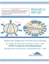 Molecular Diagnostics for Infectious Disease By Syndrome, Plex, Place and by Country.  With COVID-19 Impact & Forecasting/Analysis,  and Executive Guides and Customization 2021 - 2025