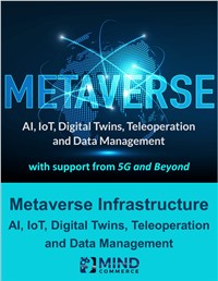 Metaverse Infrastructure: AI, IoT, Digital Twins, Teleoperation and Data Management with support from 5G and Beyond