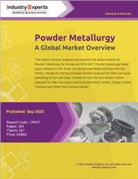 Powder Metallurgy - A Global Market Overview