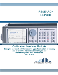 Calibration Services Markets. Strategies and trends with forecasts 2023 to 2027