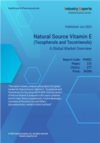 Natural Source Vitamin E (Tocopherols and Tocotrienols) – A Global Market Overview