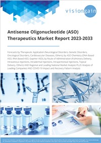 Antisense Oligonucleotide (ASO) Therapeutics Market Report 2023-2033