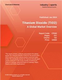 Titanium Dioxide (TiO2) - A Global Market Overview