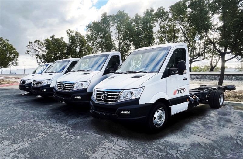 Greenpower Delivers 4 EV Star Cab and Chassis to Tci Trucks