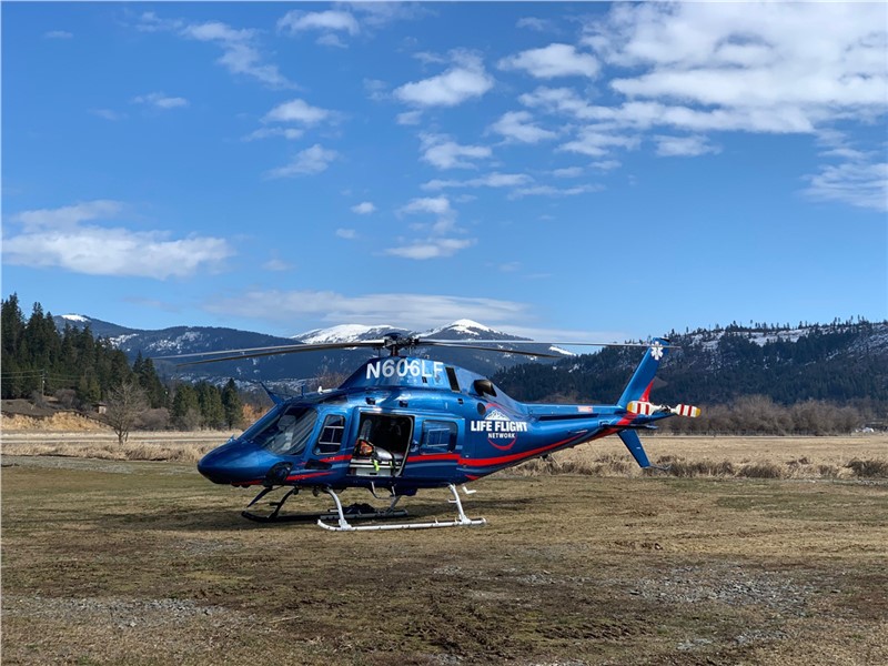 Life Flight Network to Add Helicopter Critical Care Transport Base to Coeur d’Alene, Idaho