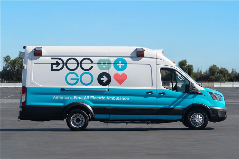 DocGo Unveils the Nation's First All-Electric, Zero-Emissions Ambulance