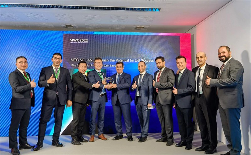 Huawei Helps Zain KSA Launch the First 5G LAN in MENA