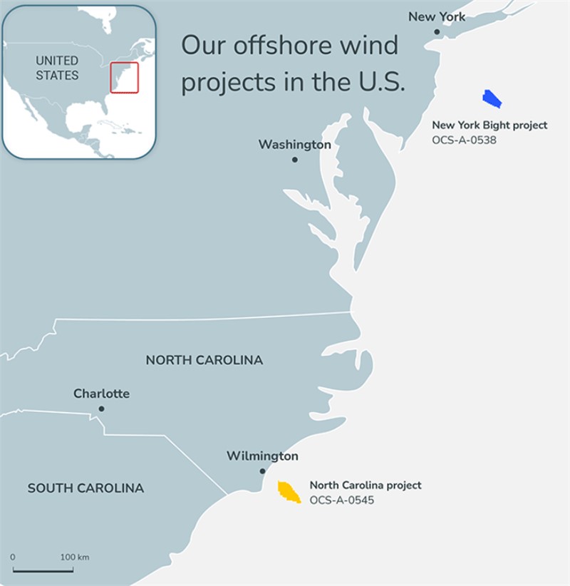 TotalEnergies Wins Maritime Lease to Develop a 1 GW Offshore Wind farm off North Carolina's Coast